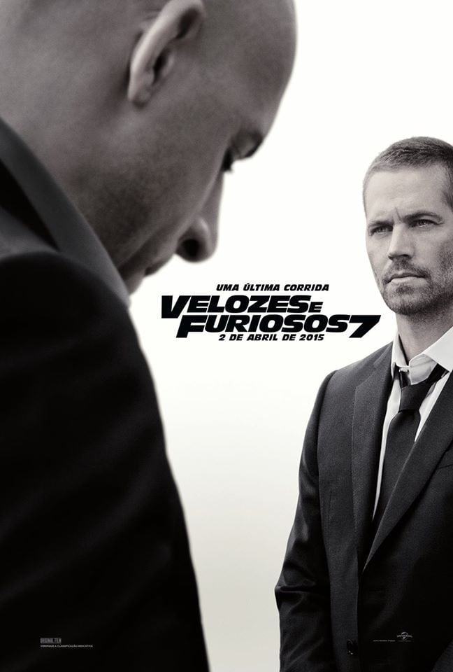 Velozes e Furiosos 7' presta uma homenagem a Paul Walker