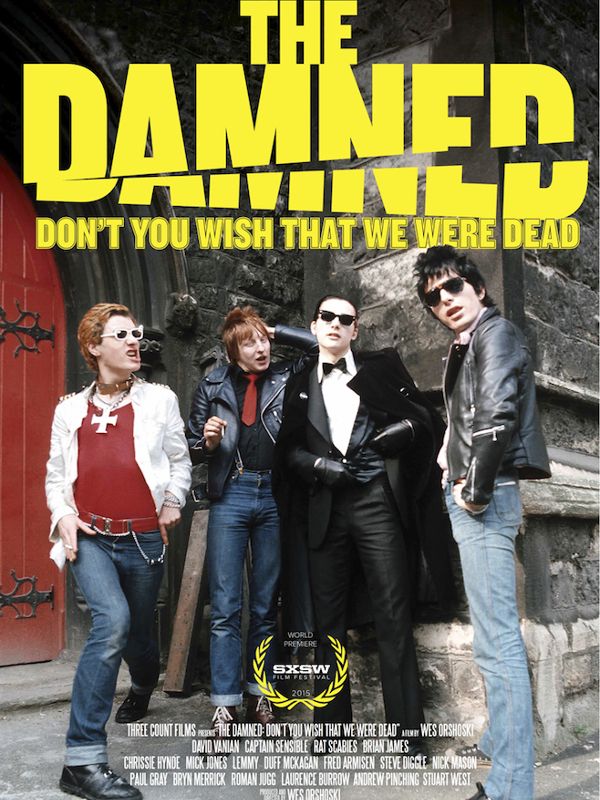 The Damned: Don't You Wish That We Were Dead - Documentário 2015
