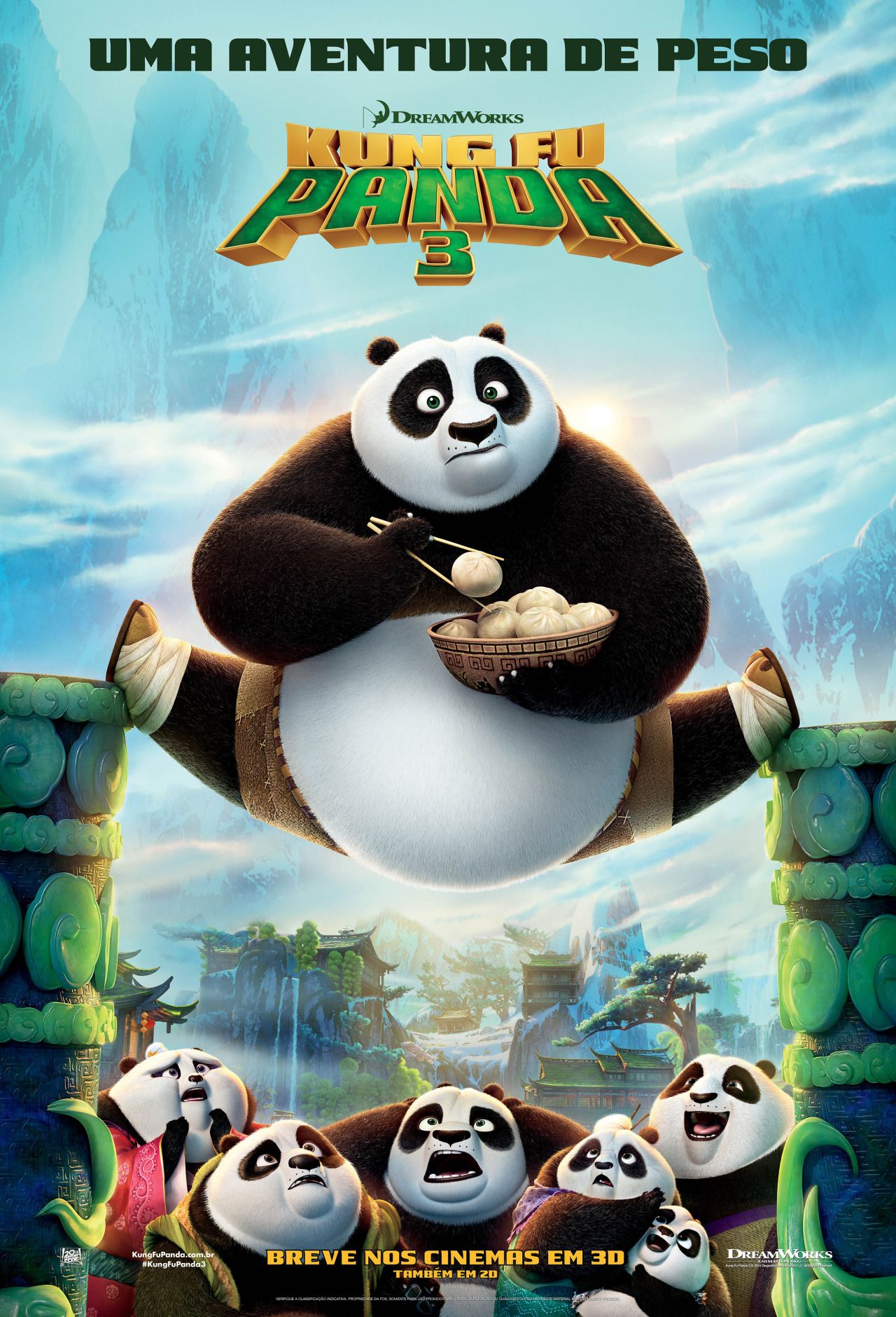 Kung Fu Panda: Lendas do Dragão Guerreiro (Dublado) - Lista de