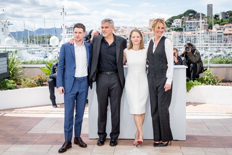 foto de julia roberts jogo do dinheiro vignette magazine george clooney jack o connell jodie foster julia roberts adorocinema