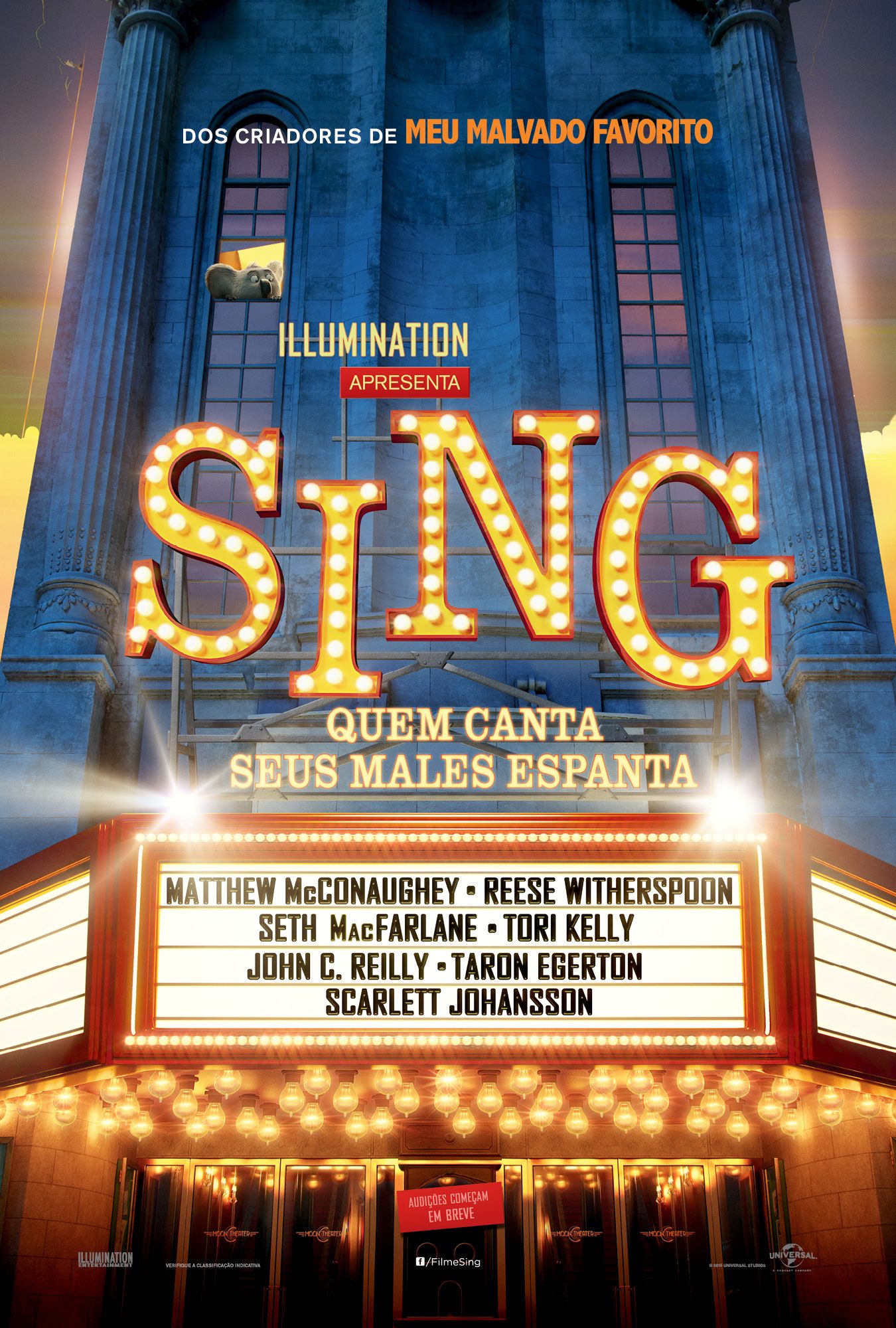 Sing 2': animação ganha segundo trailer, música do U2 e Sandy e