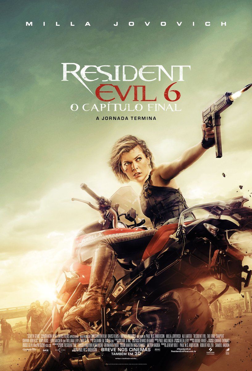 Equipe não sabe quando sexto filme de Resident Evil será lançado - Resident  Evil SAC