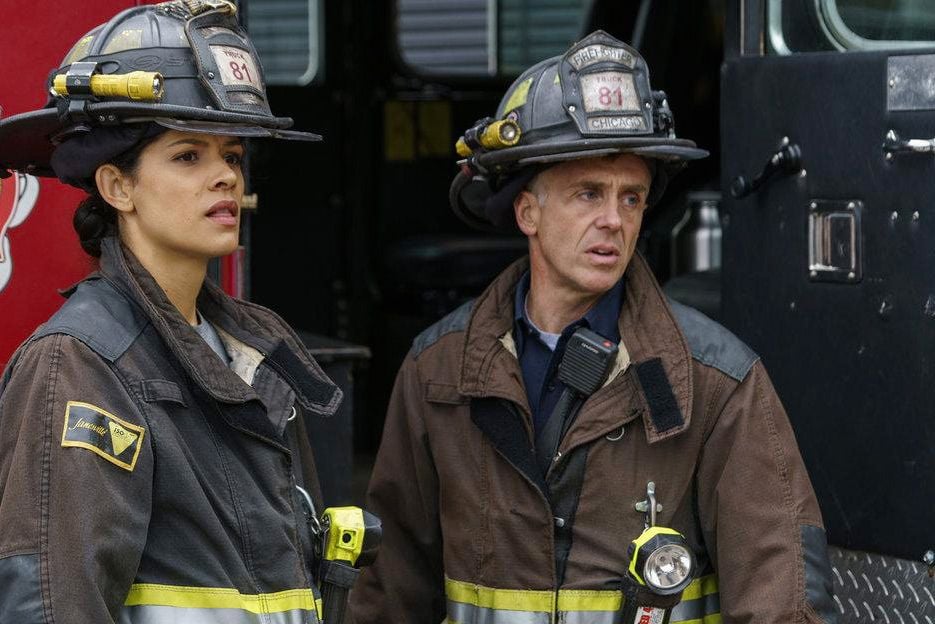 Foto de David Eigenberg - Chicago Fire : Fotos Miranda Rae Mayo, David  Eigenberg - Foto 46 de 144 - AdoroCinema
