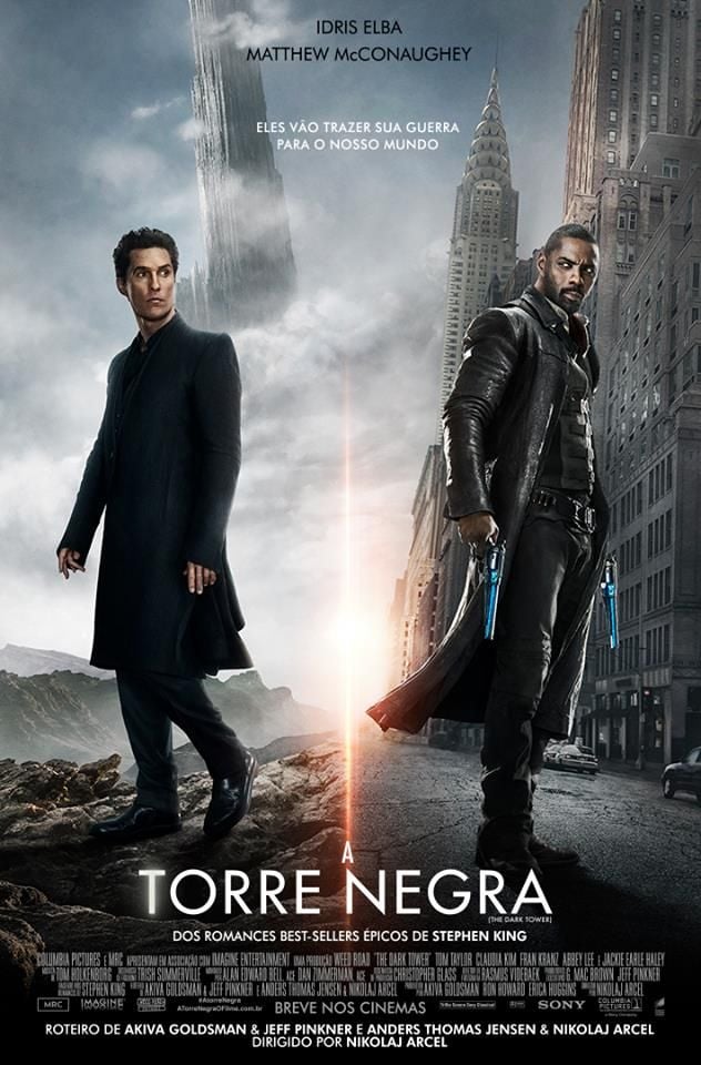 A Torre Negra - DVD - Nikolaj Arcel - Idris Elba - Matthew