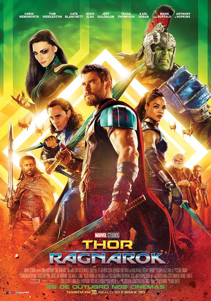 Vi nos Filmes - Thor da nova série européia Ragnarok, na