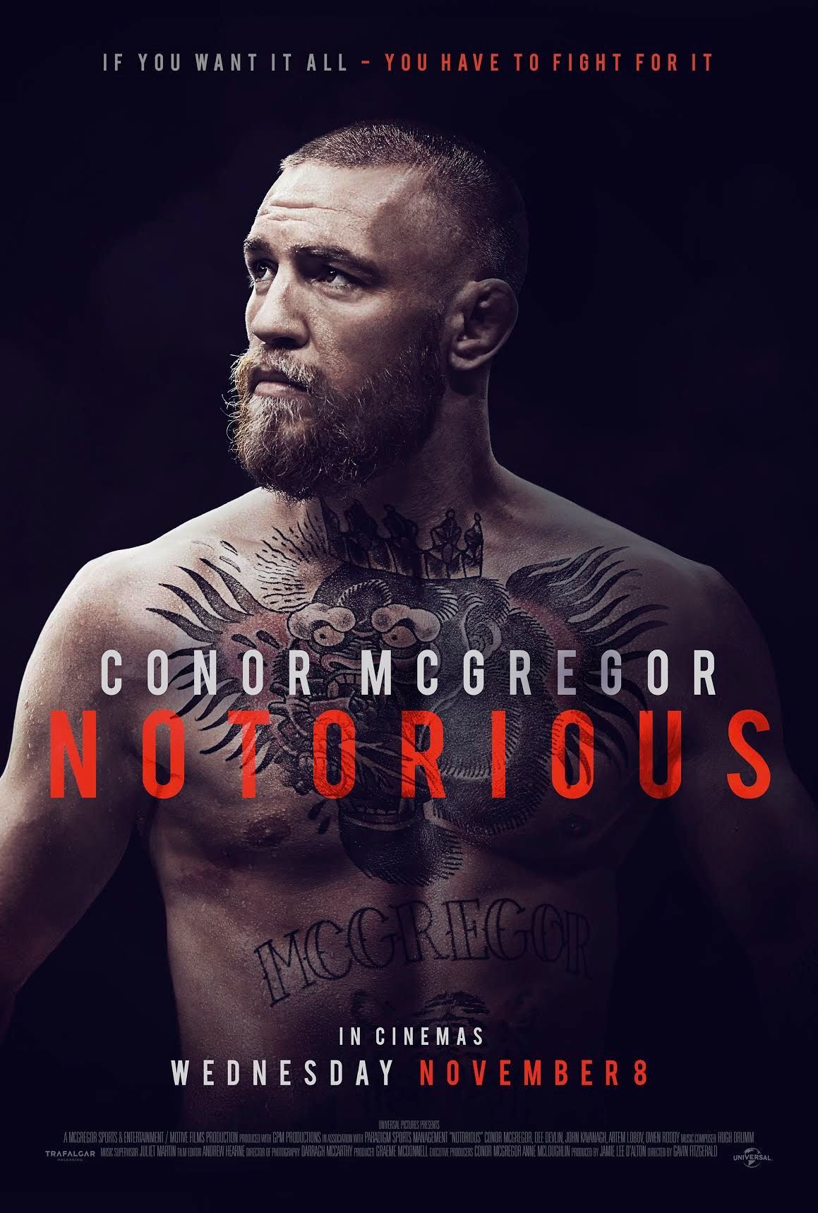 Conor McGregor Tudo Pelo Título Filme 2017 AdoroCinema