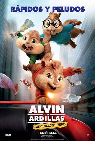 Pôster do filme Alvin e os Esquilos: Na Estrada - Foto 1 de 19 ...