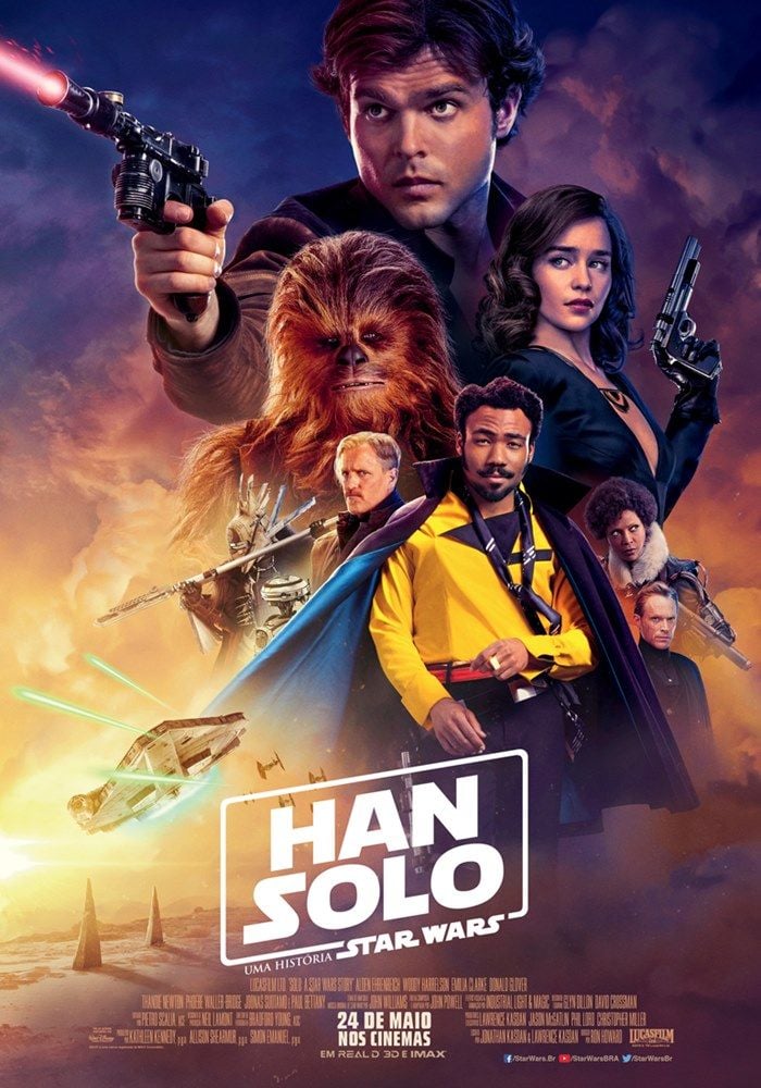 Conversamos com o elenco de Han Solo: Uma História Star Wars!