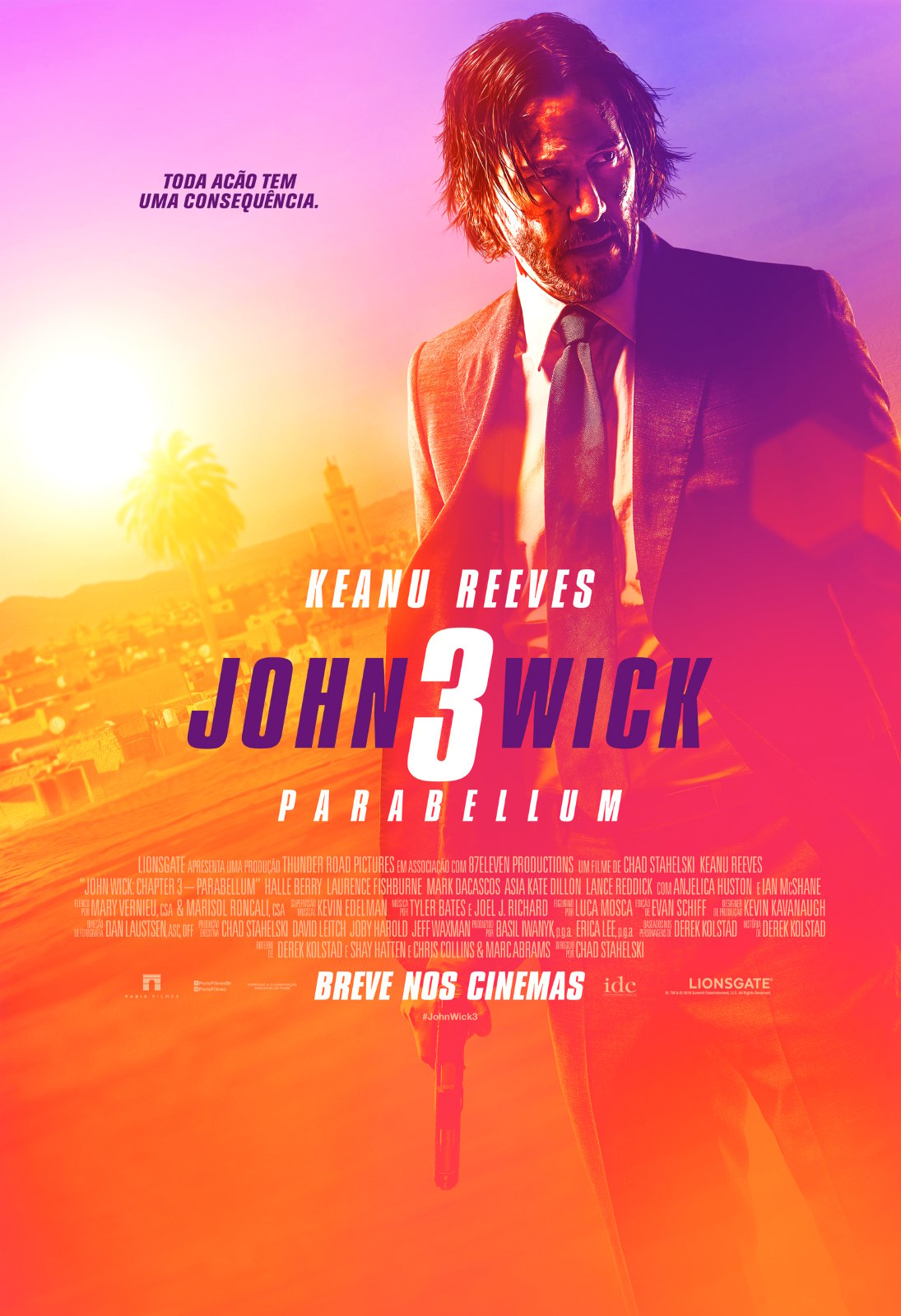 Dvd Filme: John Wick 3: Parabellum (2019) Dublado E Leg