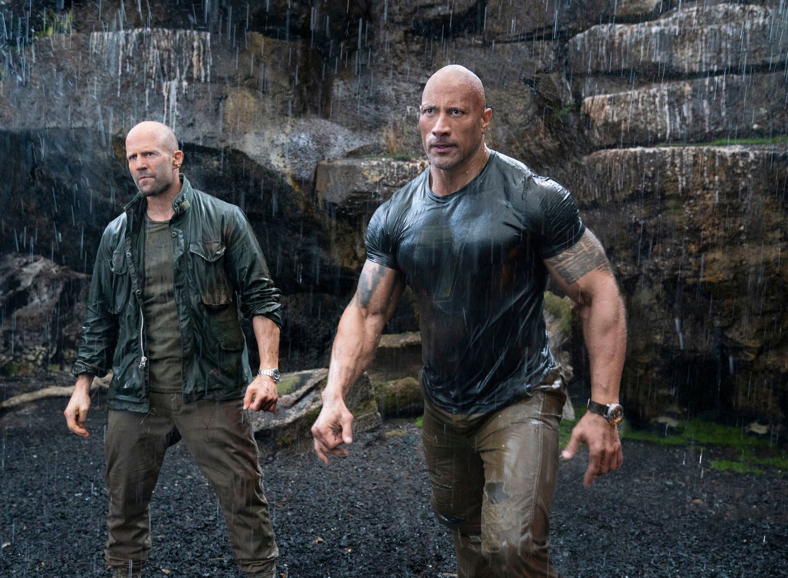 Foto de Dwayne Johnson - Velozes & Furiosos: Hobbs & Shaw : Fotos Jason  Statham, Dwayne Johnson - Foto 69 de 346 - AdoroCinema