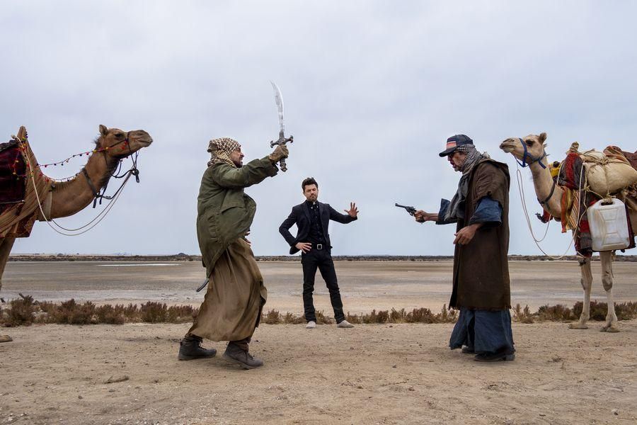 Preacher : Fotos Dominic Cooper, Simon Elrahi - 29 no 123 - AdoroCinema