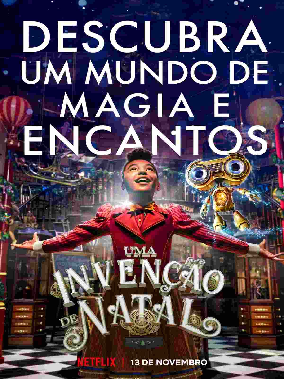 Uma Invenção de Natal estreia Netflix no dia 12 de novembro