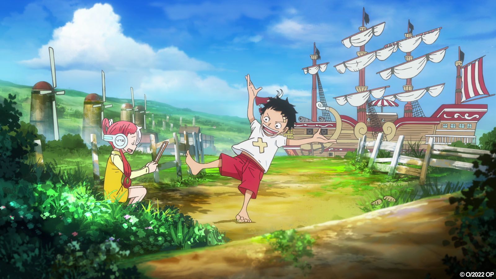 ONE PIECE FILM RED - Teaser Trailer Dublado 