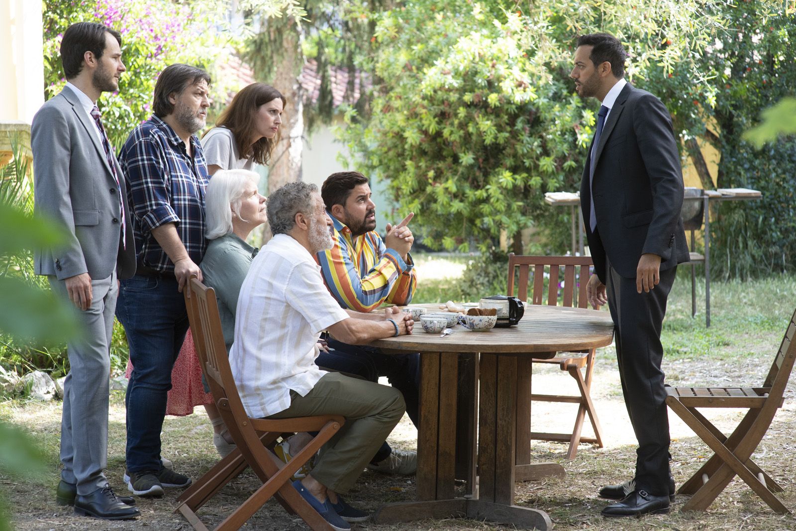 Foto de Bertrand Usclat Foto Artus, Bertrand Usclat, Karim Belkhadra, Louise Coldefy, Tarek