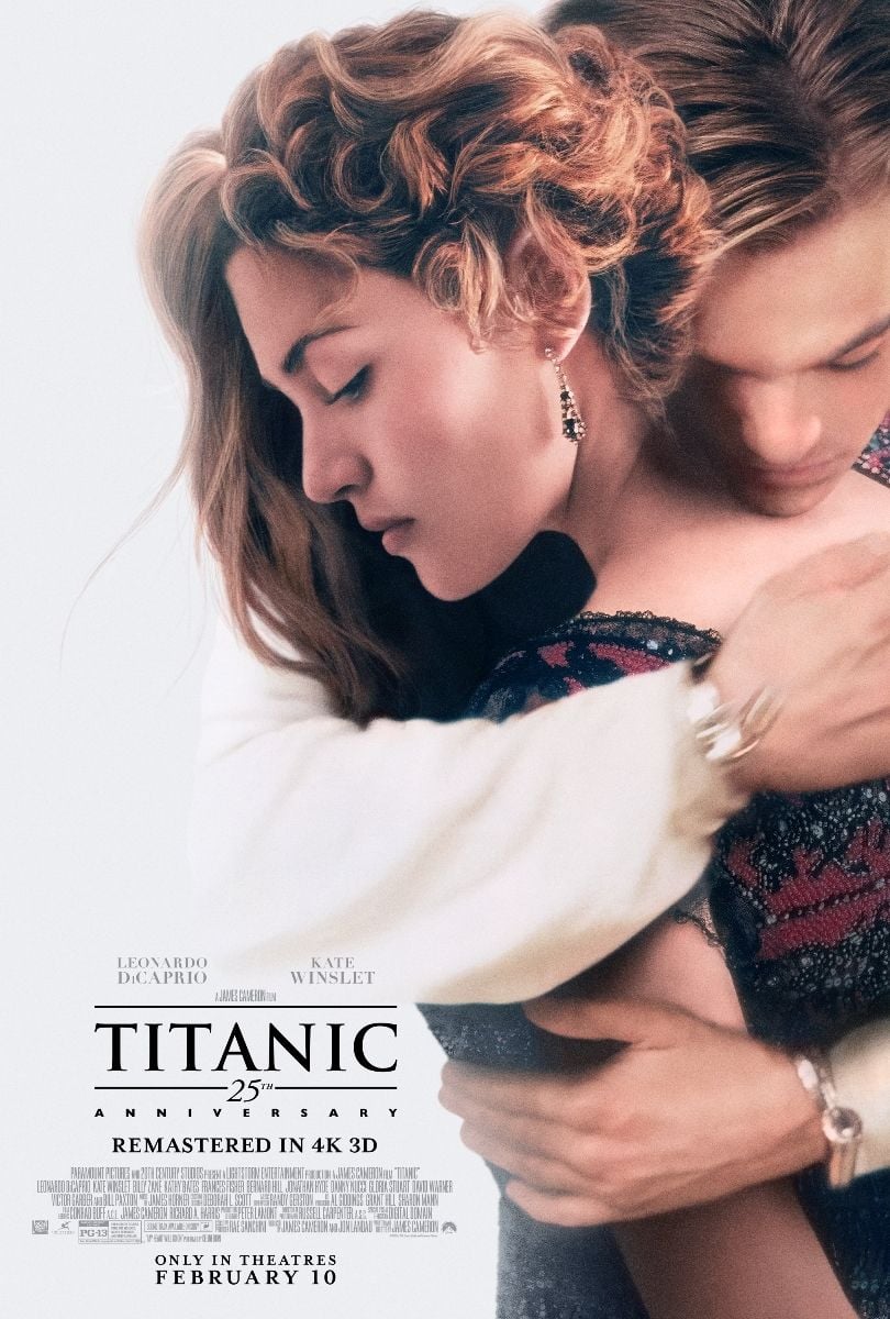 Pôster do filme Titanic 25 Anos