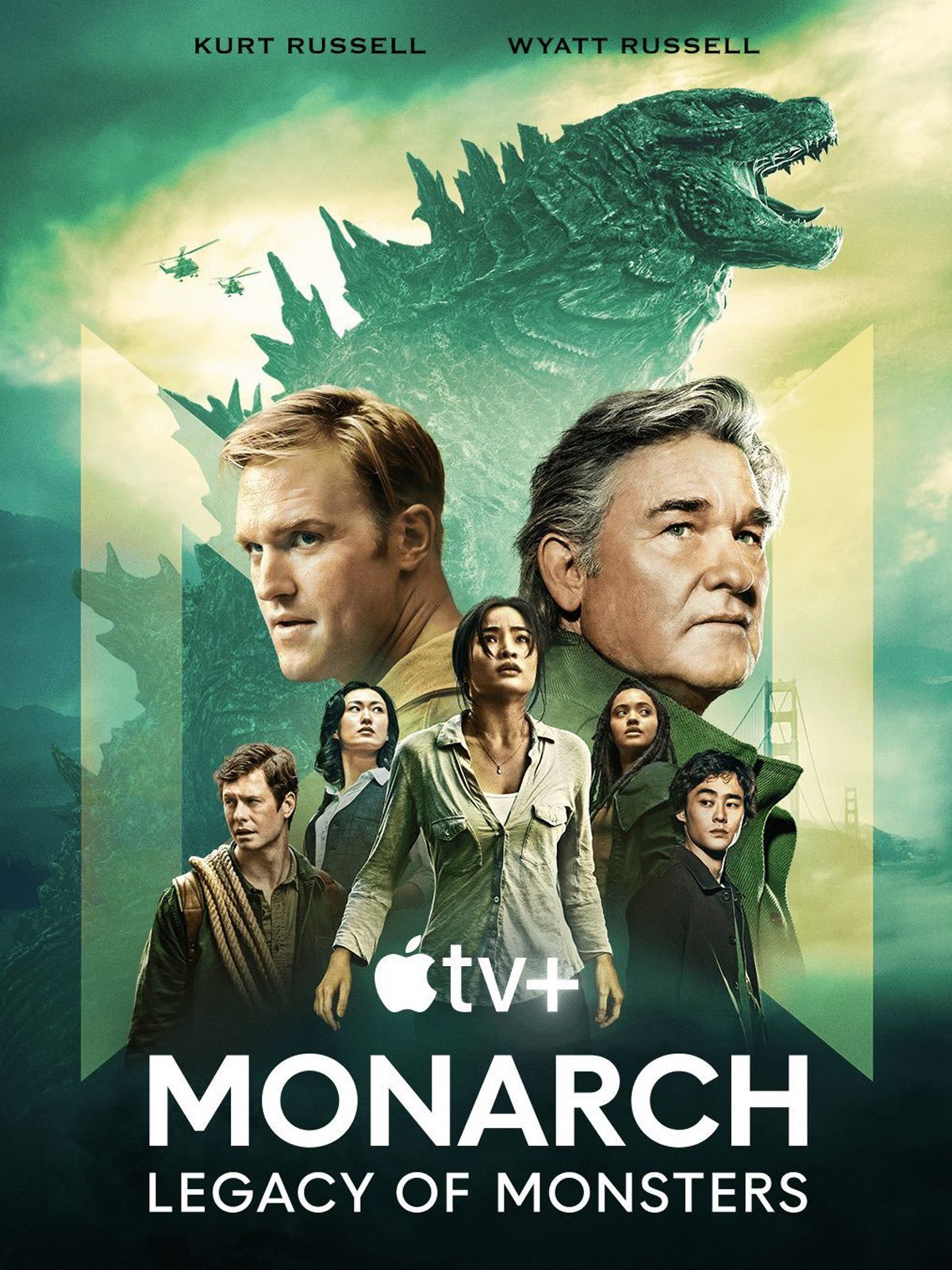 Monarch  Como série da Apple se conecta com os filmes de Godzilla