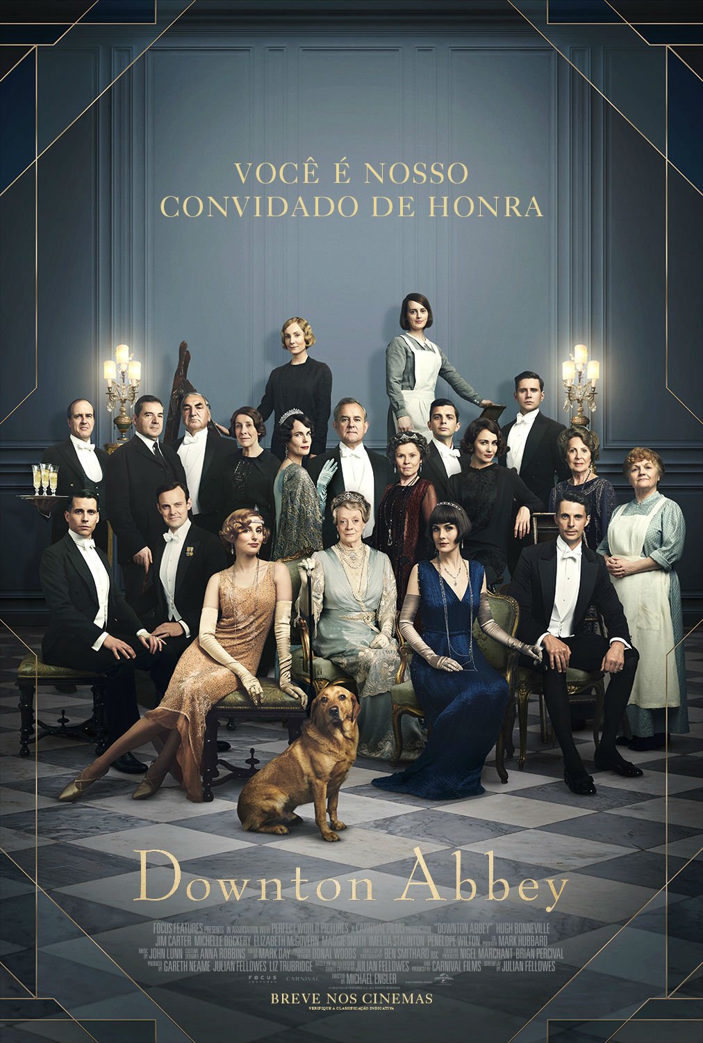 Downton Abbey - O Filme: Revelado o primeiro cartaz do filme inspirado ...
