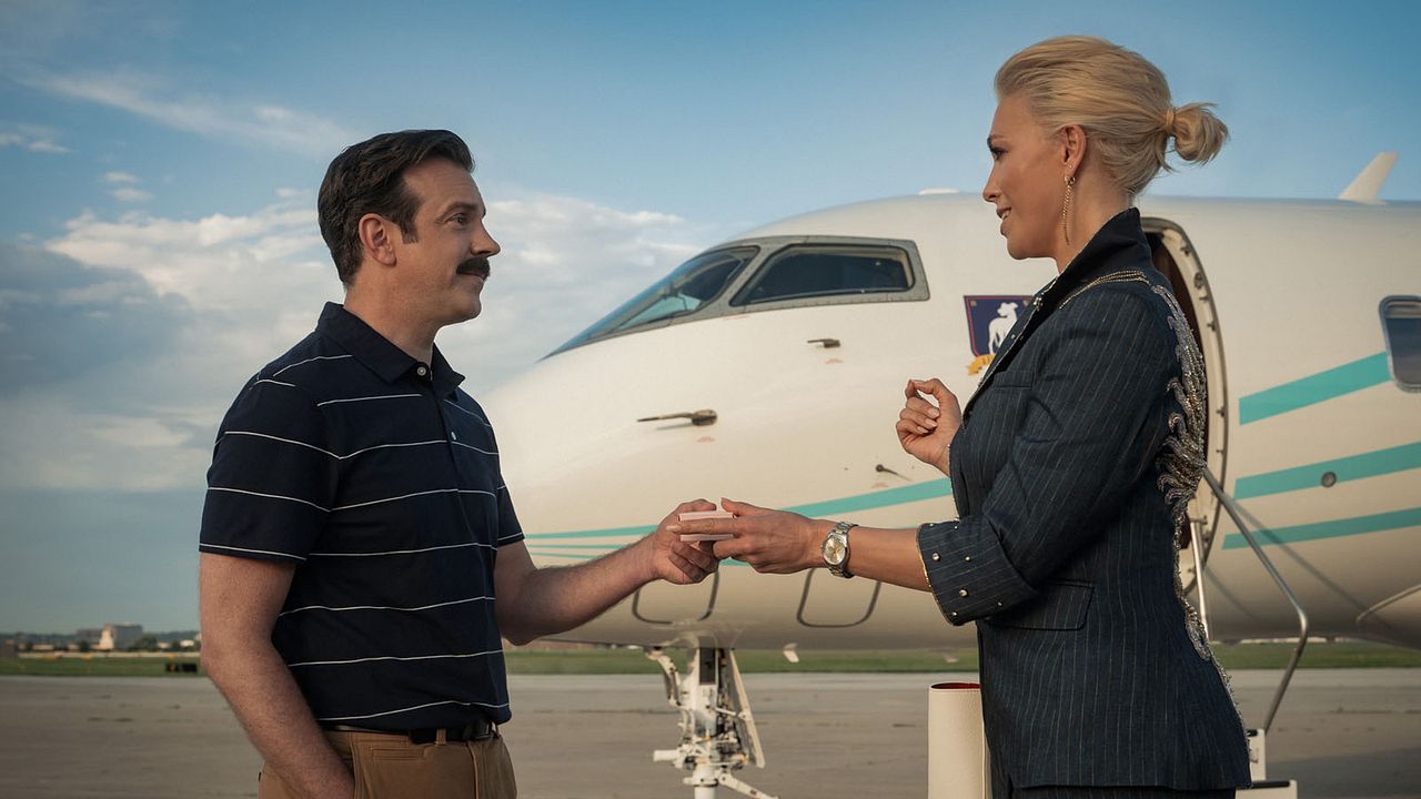 Fotos Hannah Waddingham, Jason Sudeikis