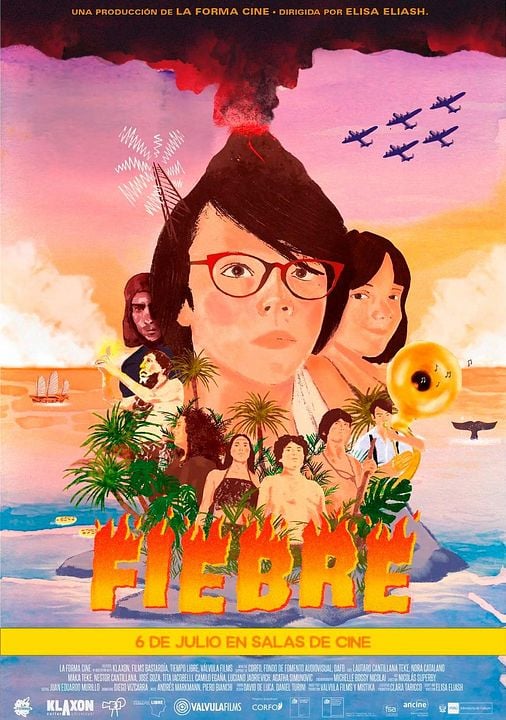Fiebre: um filme para crianças que não têm medo de fogo : Poster