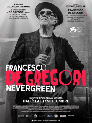 Francesco de Gregori Nevergreen : Poster
