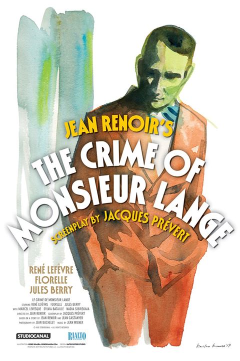 O Crime De Monsieur Lange : Poster