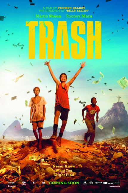 Trash - A Esperança Vem do Lixo : Poster