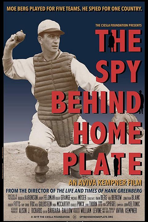 The Spy Behind Home Plate : Poster