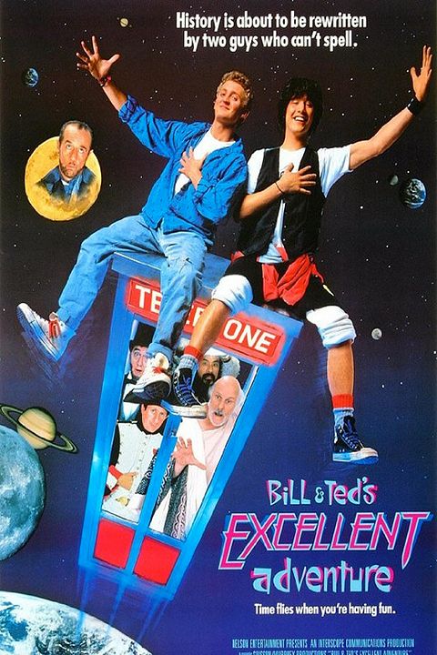 Bill & Ted - Uma Aventura Fantástica : Poster