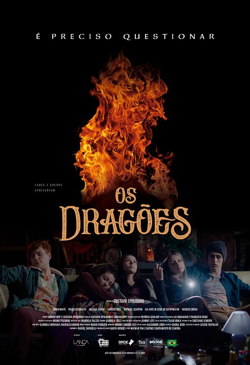 Os Dragões : Poster