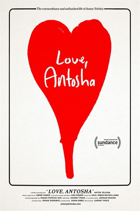 Love, Antosha : Poster