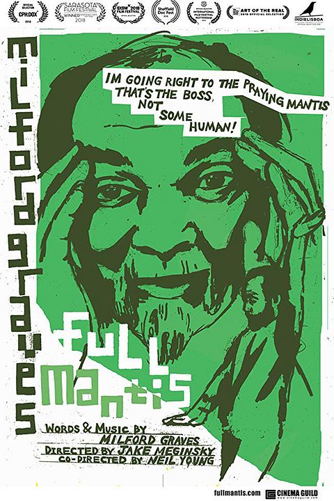 Milford Graves: Full Mantis : Poster