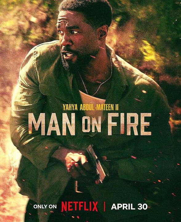 Homem em Chamas : Poster