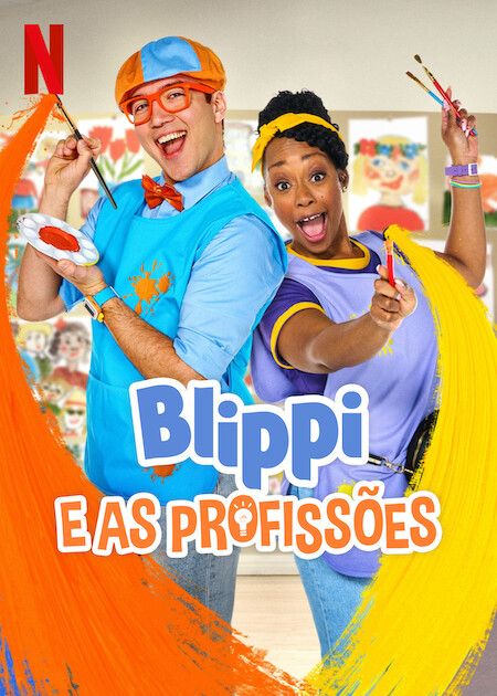 Blippi e as Profissões : Poster
