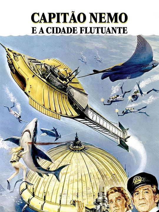 Capitão Nemo e a Cidade Flutuante : Poster