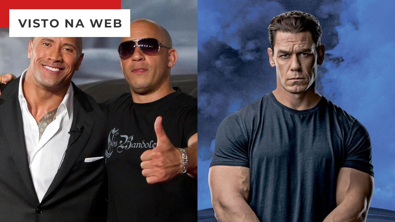 Lilo on X: Acho que um dos caras mais complexados com altura é o Vin  Diesel. Ele aparece da mesma altura do The Rock no filme, mesmo ele falando  que tem 1,82m