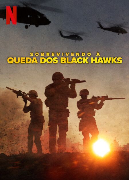 Sobrevivendo à Queda dos Black Hawks : Poster