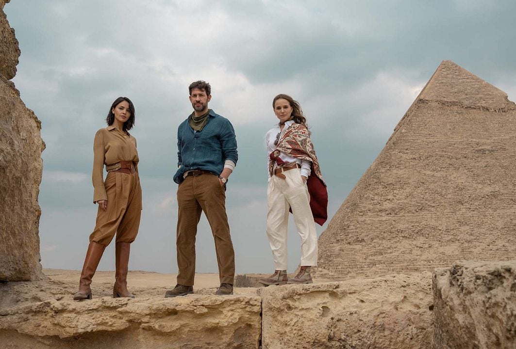 A Fonte da Juventude : Fotos John Krasinski, Eiza Gonzalez, Natalie Portman