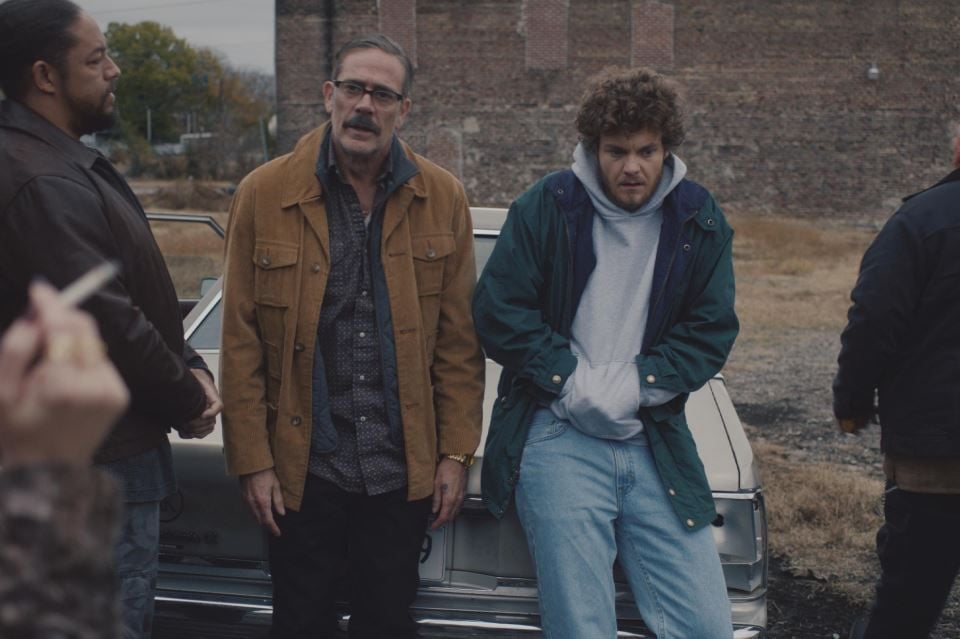 Neighborhood Watch : Fotos Jeffrey Dean Morgan, Jack Quaid