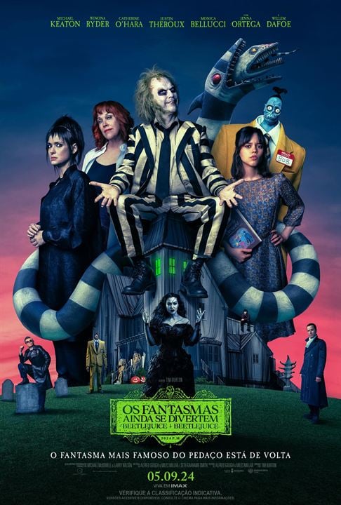 Os Fantasmas Ainda se Divertem: Beetlejuice Beetlejuice : Poster