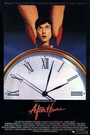 Depois de Horas : Poster