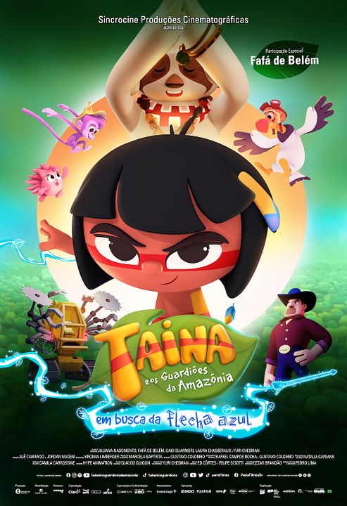 Tainá e os Guardiões da Amazônia: Em Busca da Flecha Azul : Poster
