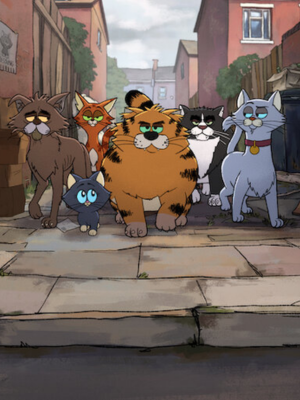 Gatos de Rua, de Ricky Gervais : Poster