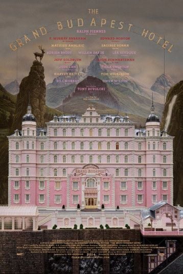 O Grande Hotel Budapeste : Poster