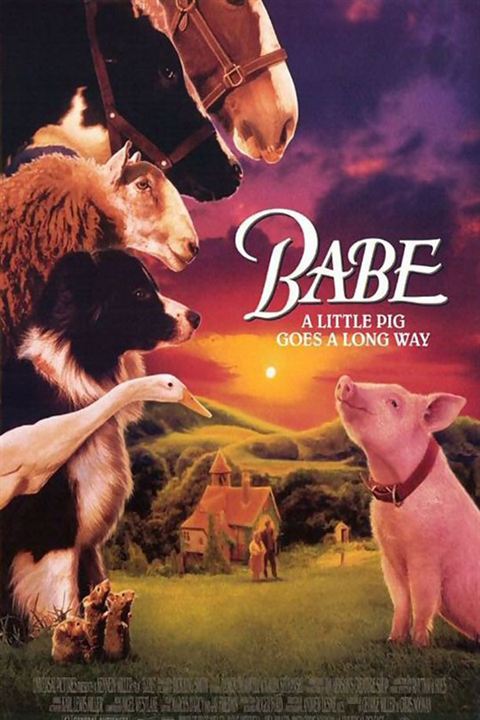 Babe, o Porquinho Atrapalhado : Poster