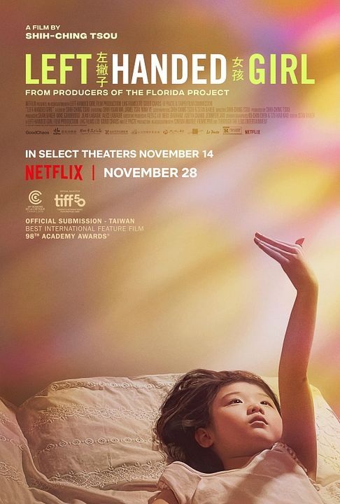 A Garota Canhota : Poster