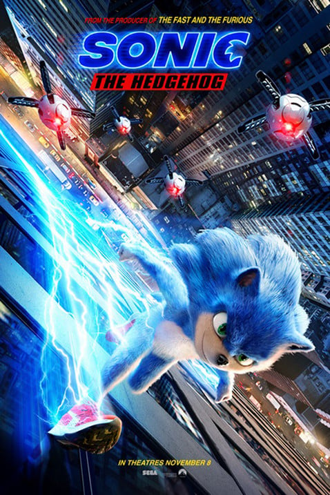 Sonic - O Filme : Poster