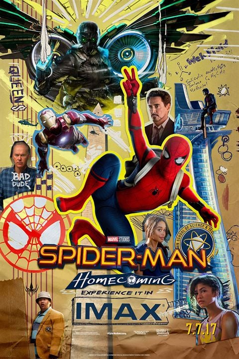 Homem-Aranha: De Volta ao Lar : Poster