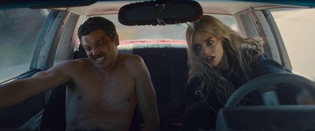 Motorista de Fuga : Fotos Samara Weaving, Karl Glusman