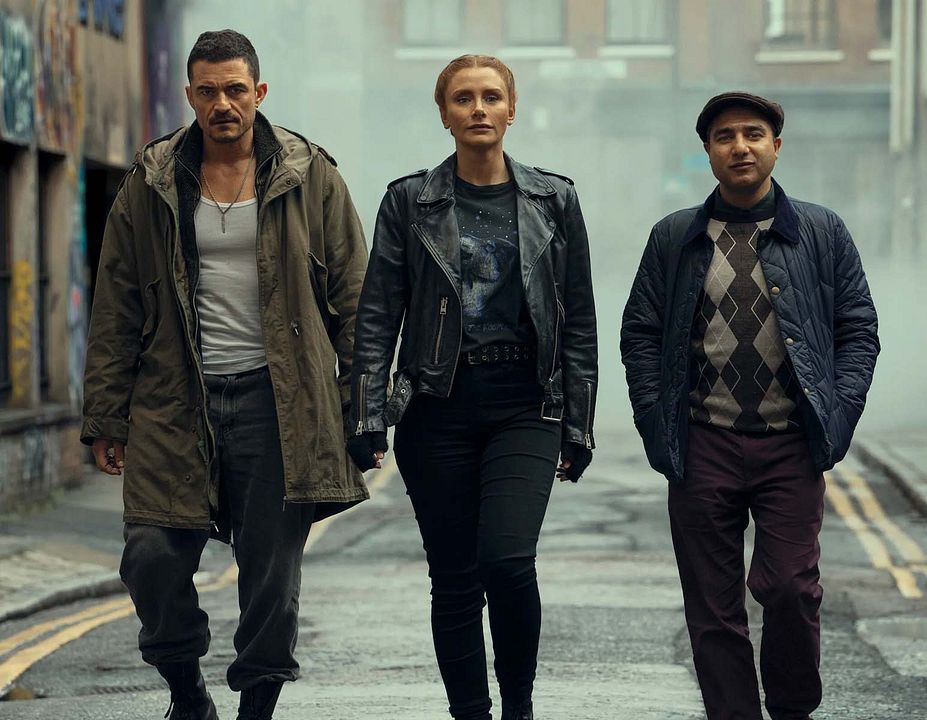 Improvisação Perigosa : Fotos Nick Mohammed, Bryce Dallas Howard, Orlando Bloom