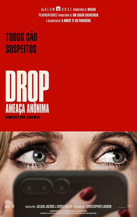 Drop: Ameaça Anônima : Poster